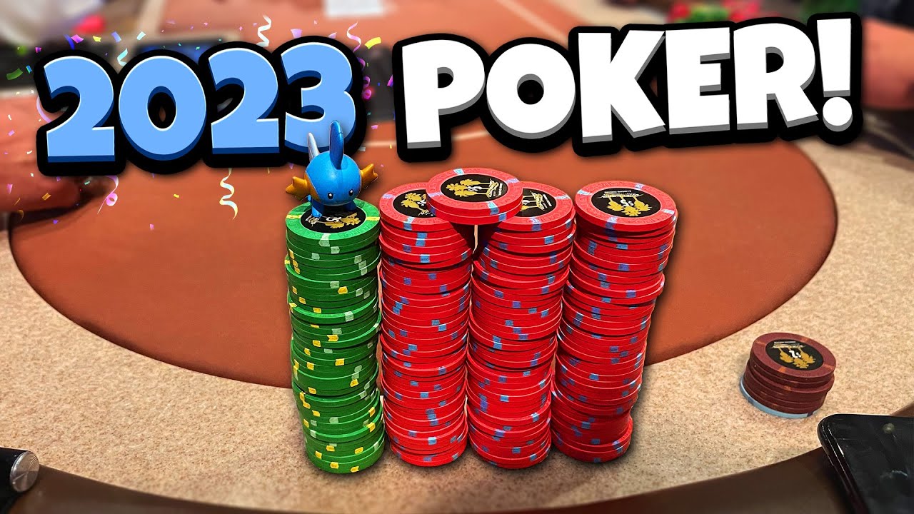 BIG POTS IN MY FIRST POKER SESSION OF 2023!! | Poker Vlog #192