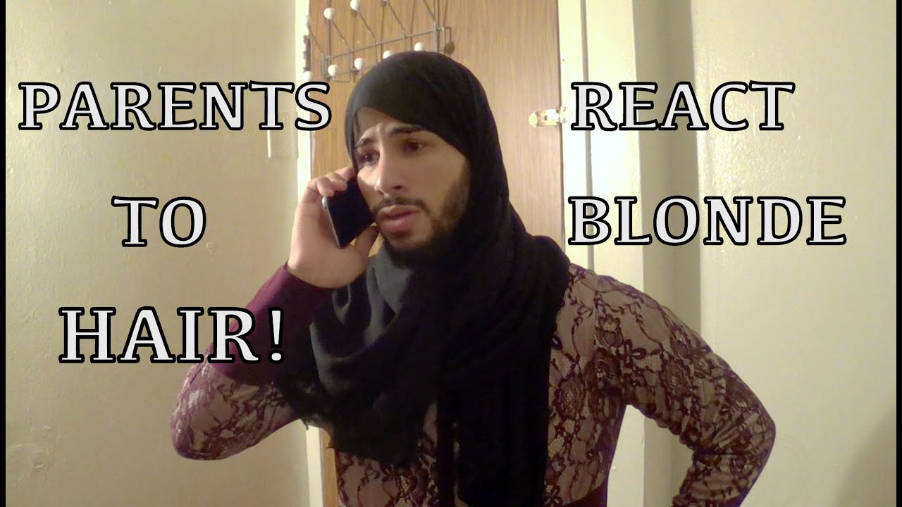 PARENTS REACT TO BLONDE HAIR!