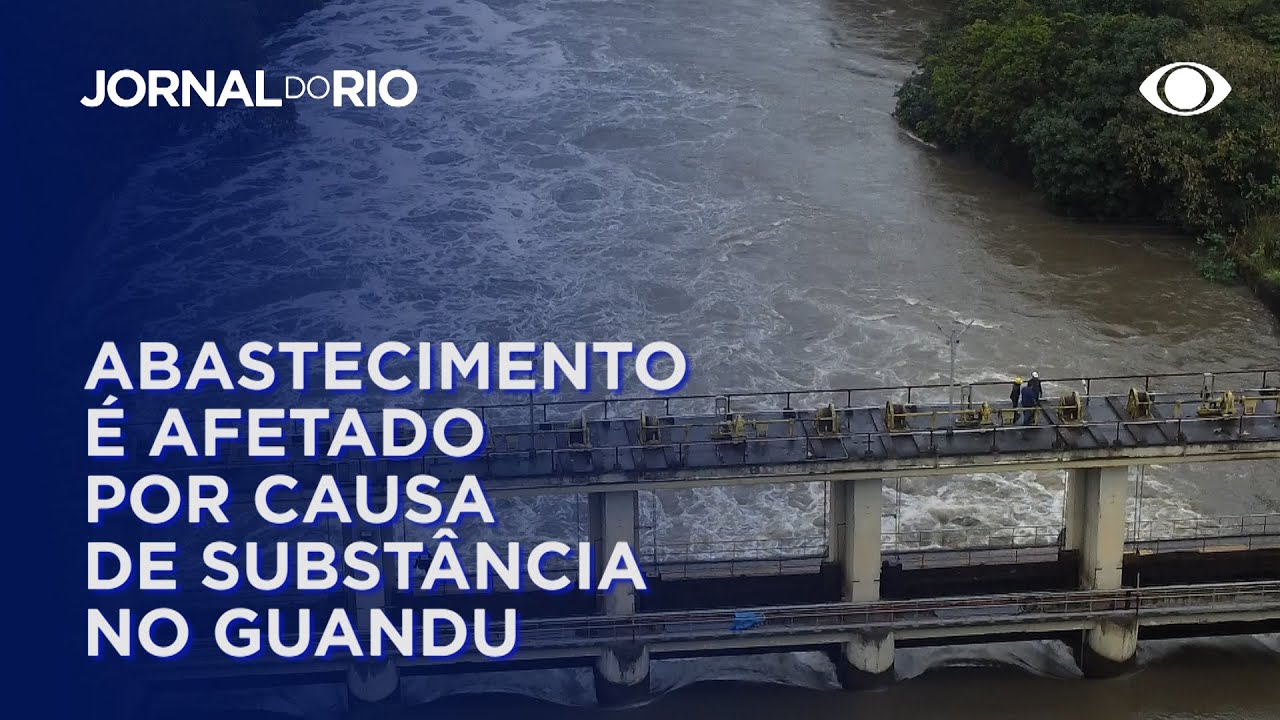 Abastecimento é afetado por causa de substância no Guandu
