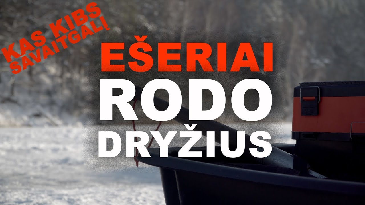 Ešeriai gyliuose rodo dryžius, karšių apetitas auga. Kas kibs savaitgalį