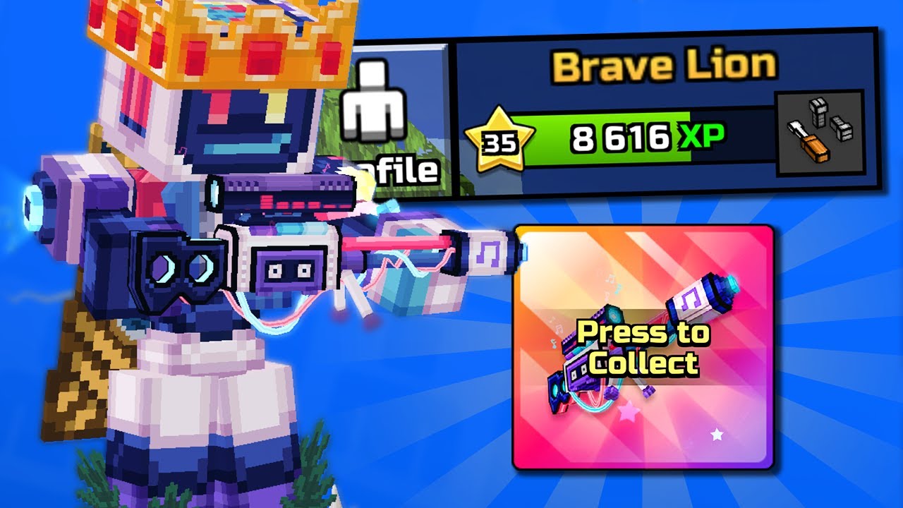THE BEST FREE SNIPER FOR NEW PIXEL GUN 3D F2P PLAYERS!