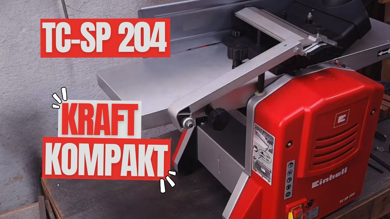 Entdeckung der Einhell TC-SP 204: Für Ihre Tischlerarbeiten! 2024