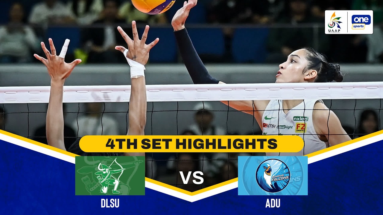 DLSU vs AdU | SET 4 HIGHLIGHTS | UAAP SEASON 88 WOMEN&rsquo;S VOLLEYBALL | MARCH 21, 2026