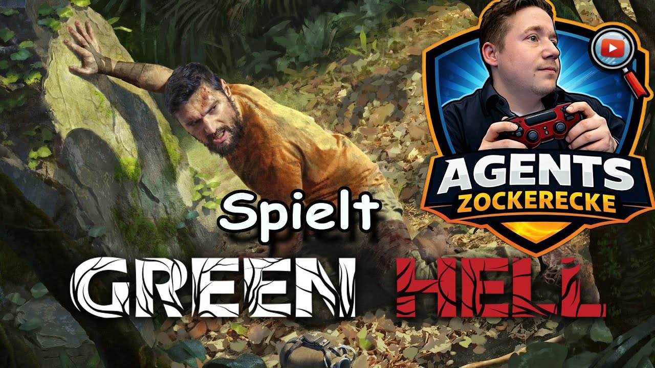 |AgentsZockerecke spielt Green Hell|1# Gameplay💀|Wie weit kommt Agent?🫣|1 STD. 40 min VIDEOLÄNGE🫣|