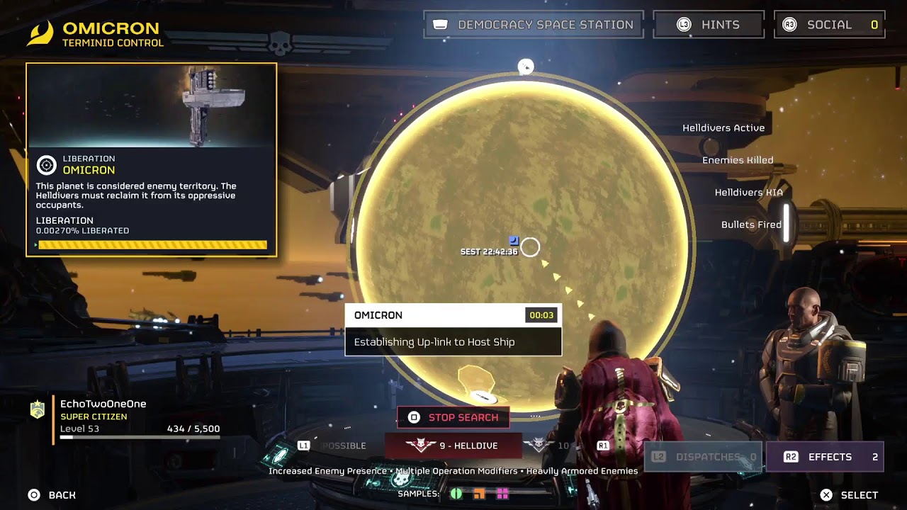 HellDivers gameplay