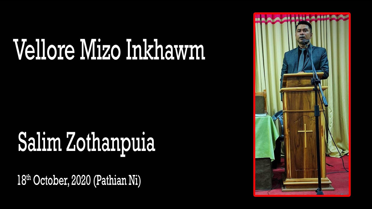 43 Salim Zothanpuia : Vellore Mizo inkhawm