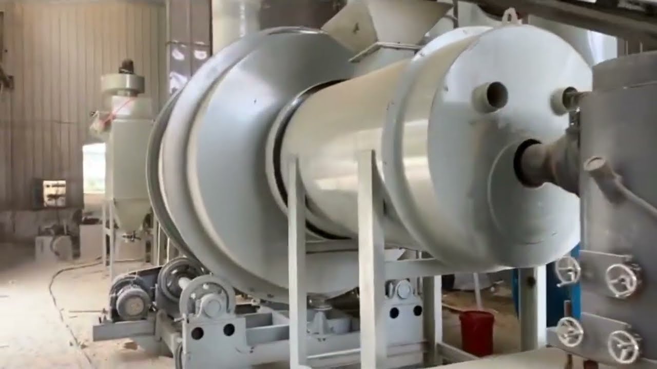 FULL PROCESS: Tile Adhesive Production Line – From Wet Sand Drying to Mixing & Packaging!