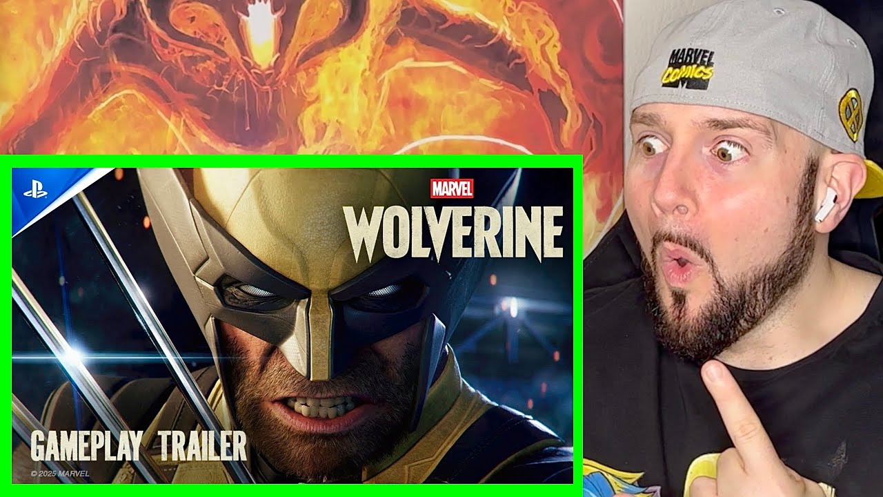 РОСОМАХА выглядит ТАК КРУТО! РЕАКЦИЯ НА ИГРОВОЙ ПРОЦЕСС PS5 | Marvel | State of Play