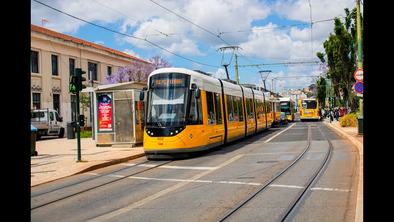 Carris 606 - CAF Urbos 100X - Linha / Line 15E