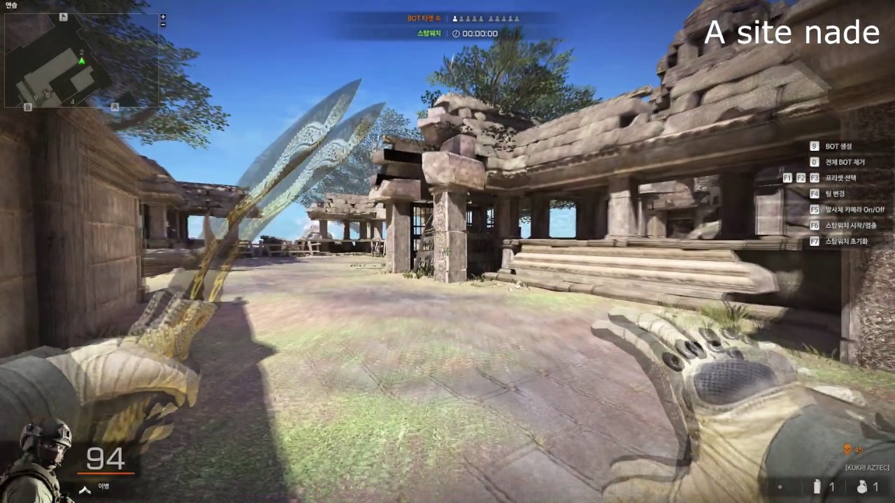 black squad nade spots Old Temple