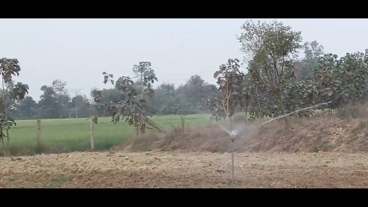 Sprinkler used  in Agriculture #agriculture #agro #irrigation #indianagriculture 