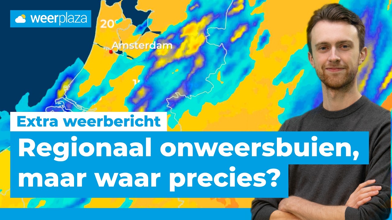 Vandaag regionaal onweer, daarna veel regen? ⛈️ | Extra weerbericht