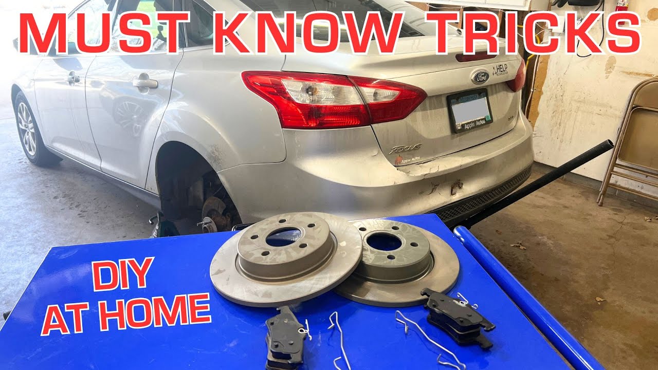 How to Replace Rear Brakes on a 2012-2018 Ford Focus – Step-by-Step DIY