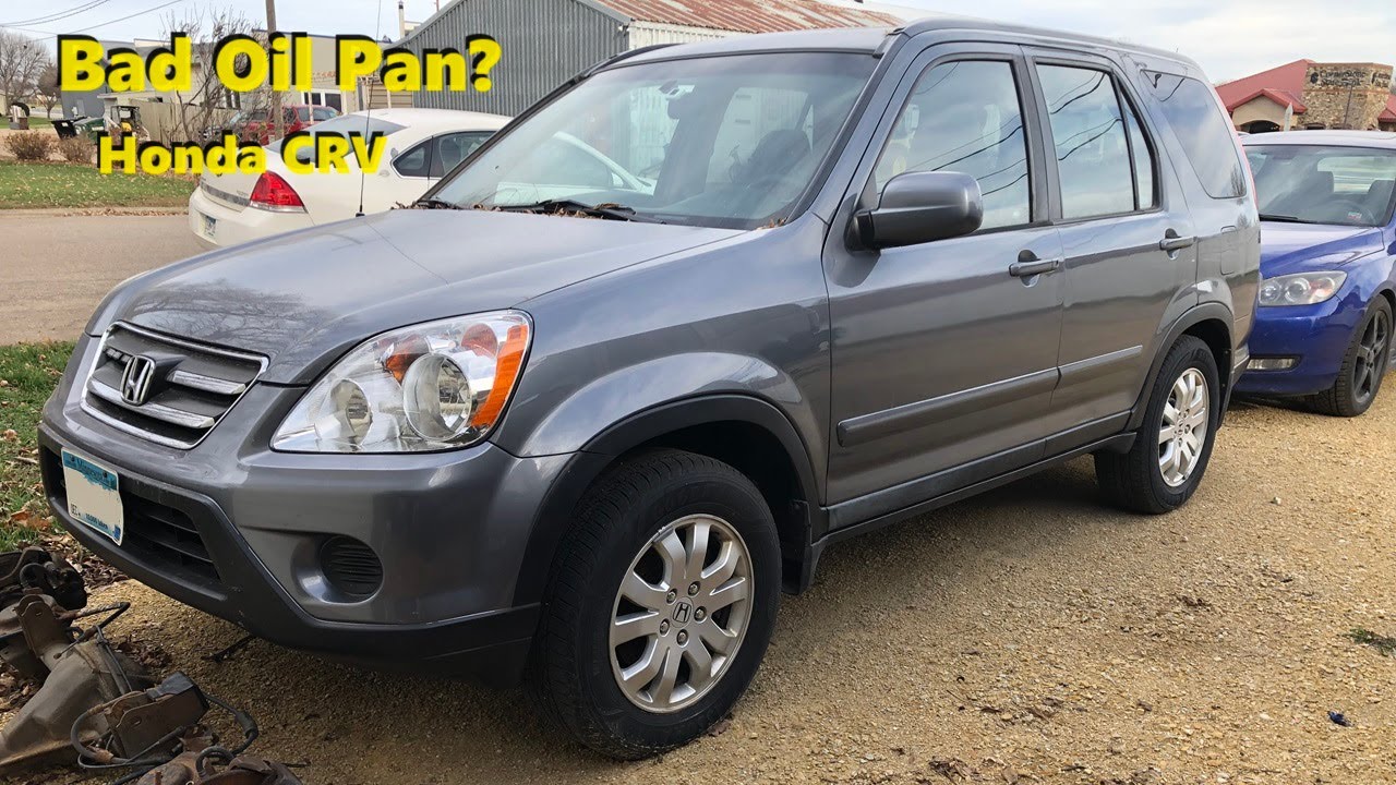 Replacing the Oil Pan on a Honda CRV