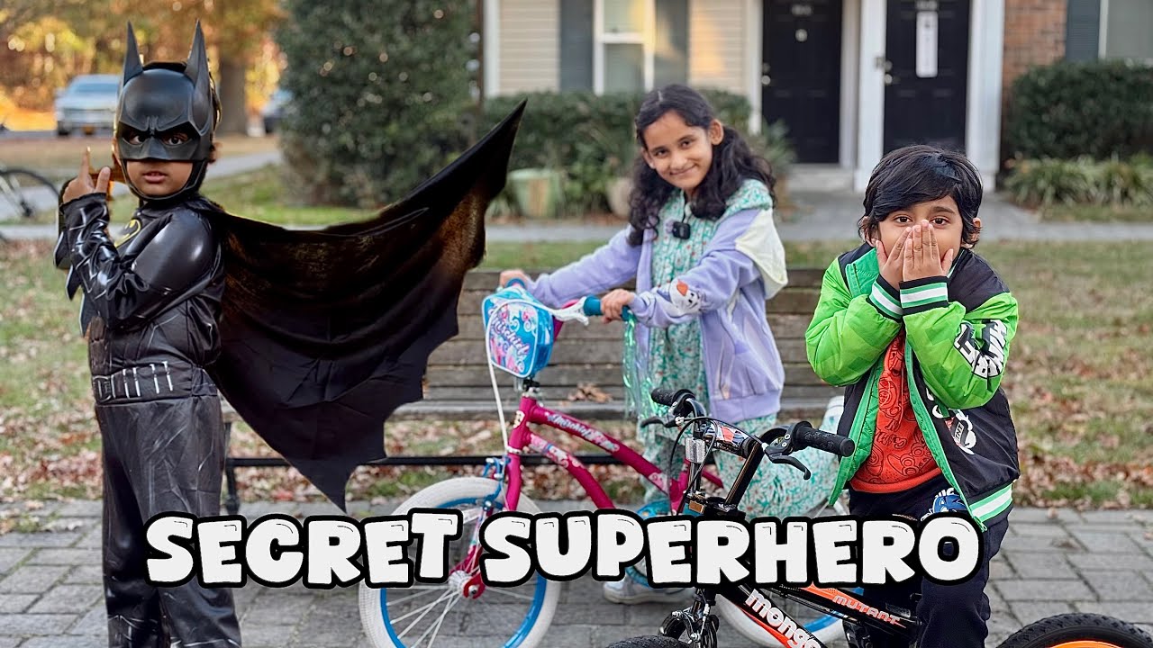 SECRET SUPERHERO | EPISODE 1 | LESSON & ENTERTAINMENT !