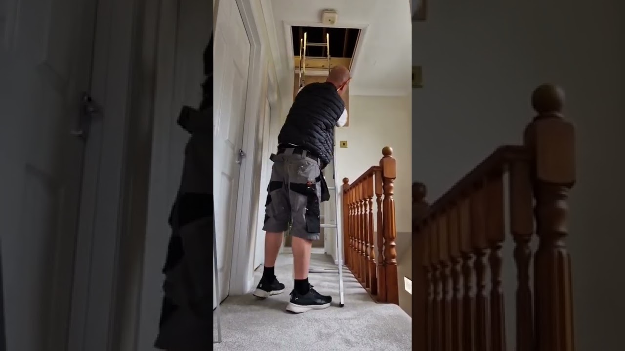 How a Loft Ladder works.