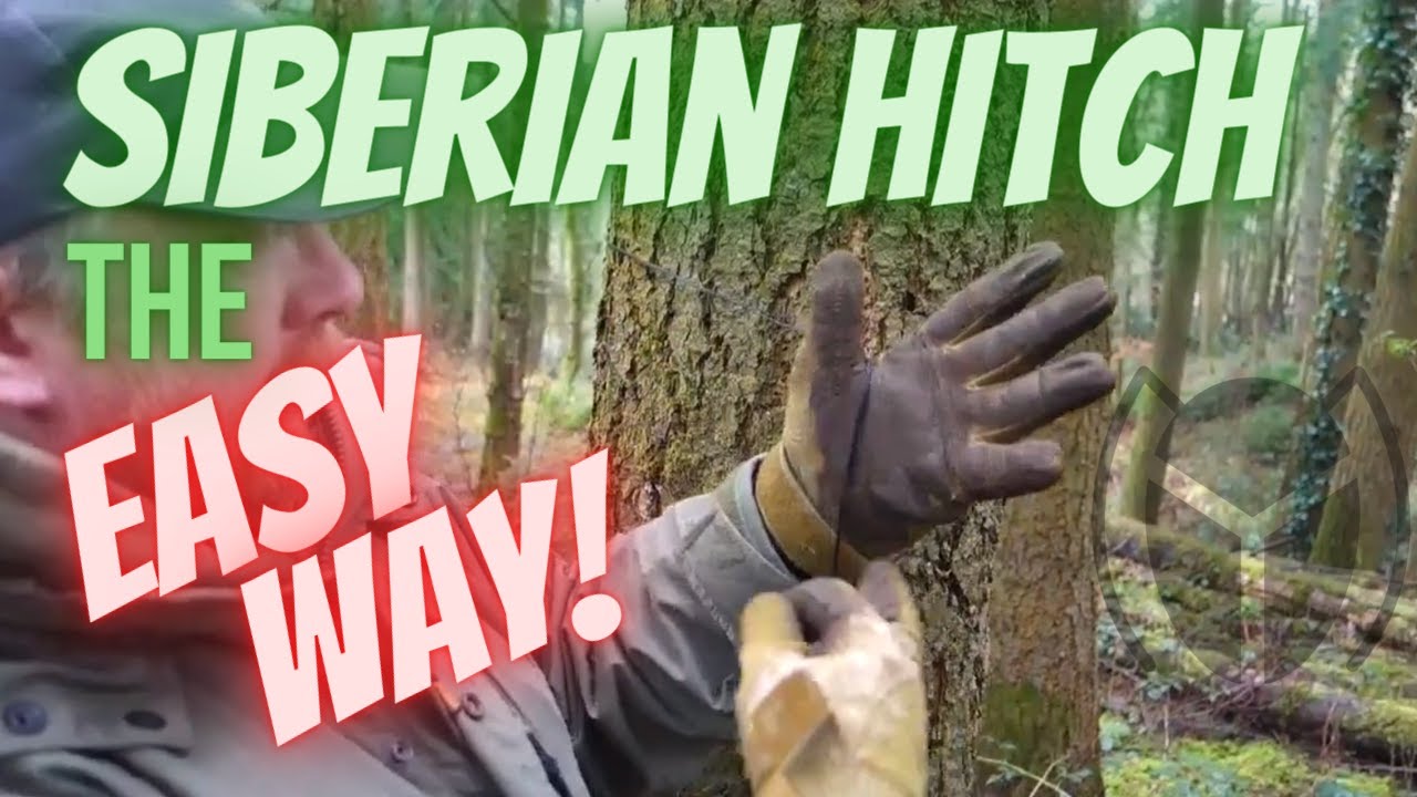 How to tie a Siberian hitch knot | The easy way
