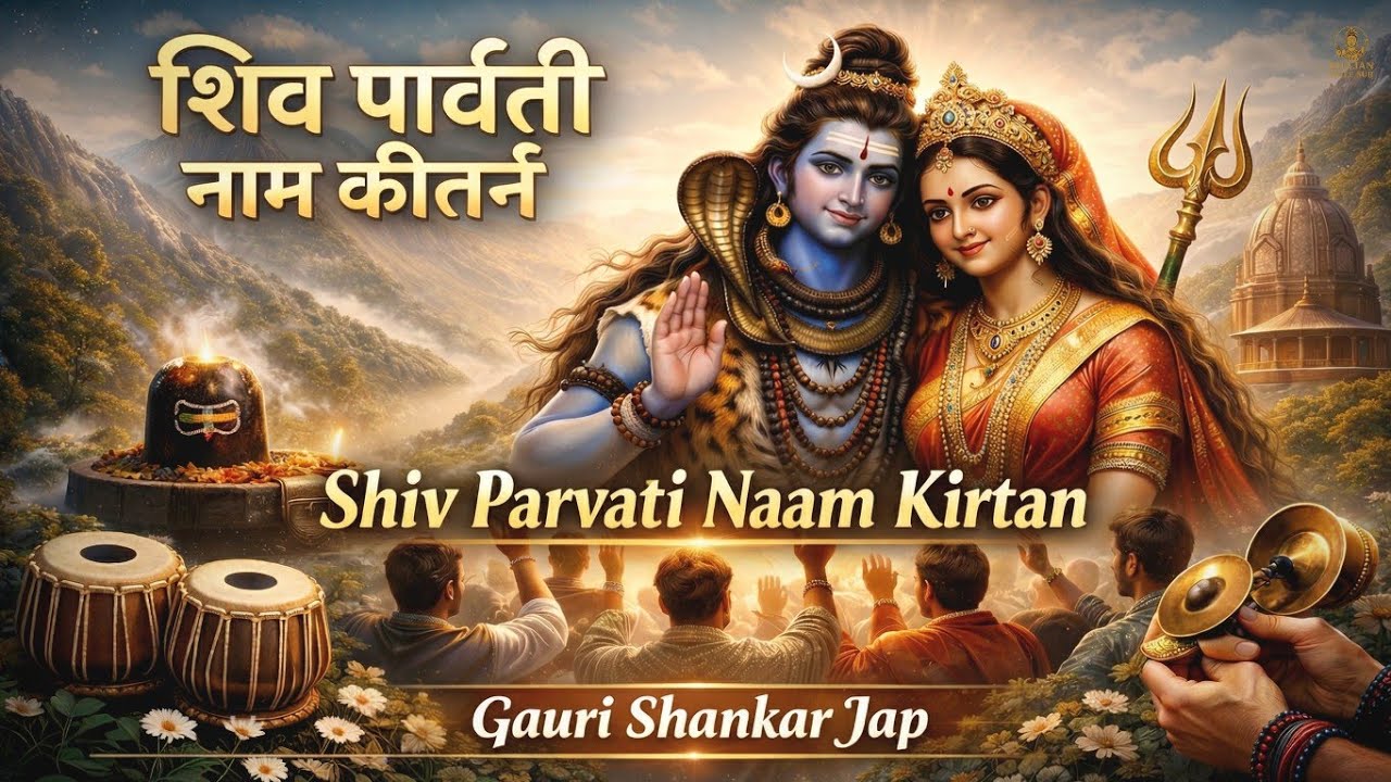 Shiv Parvati Naam Kirtan | शिव पार्वती नाम कीर्तन | Gauri Shankar Jap