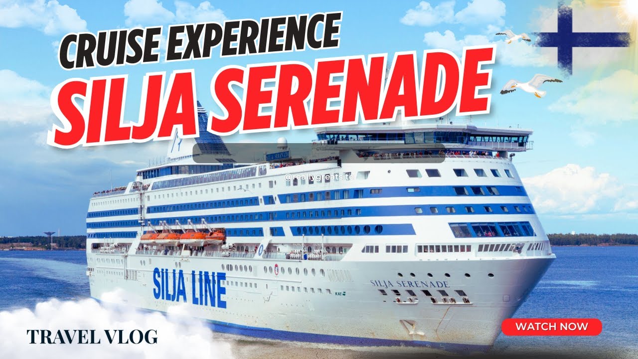 Cruise with Tallink Silja Serenade! My Amazing Journey to Stockholm 🇸🇪