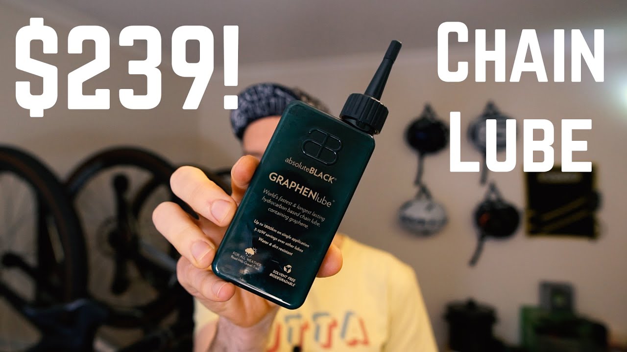 AbsoluteBlack Graphenlube - setup & first impressions of $239 chain lube!