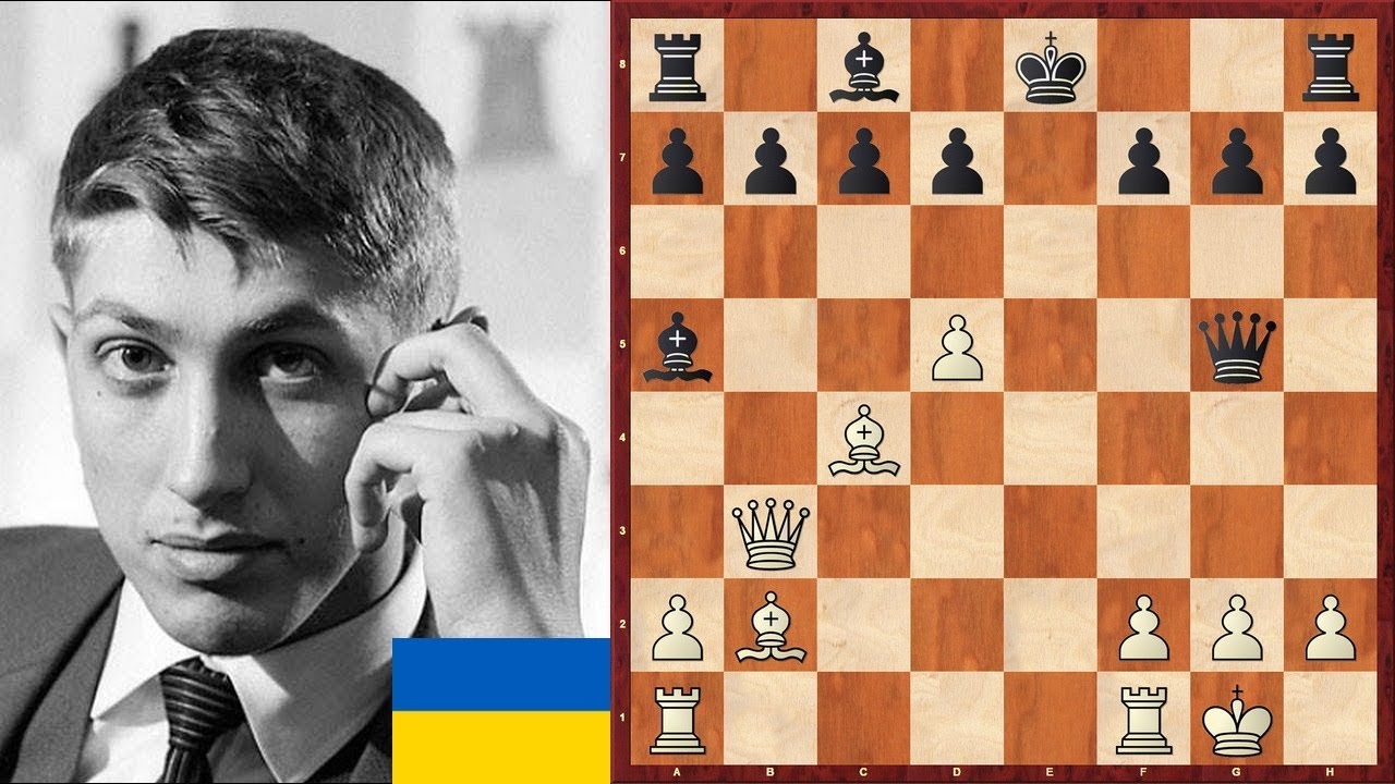 ГАМБІТ ЕВАНСА у виконанні Роберта Фішера! Шахи Для Всіх