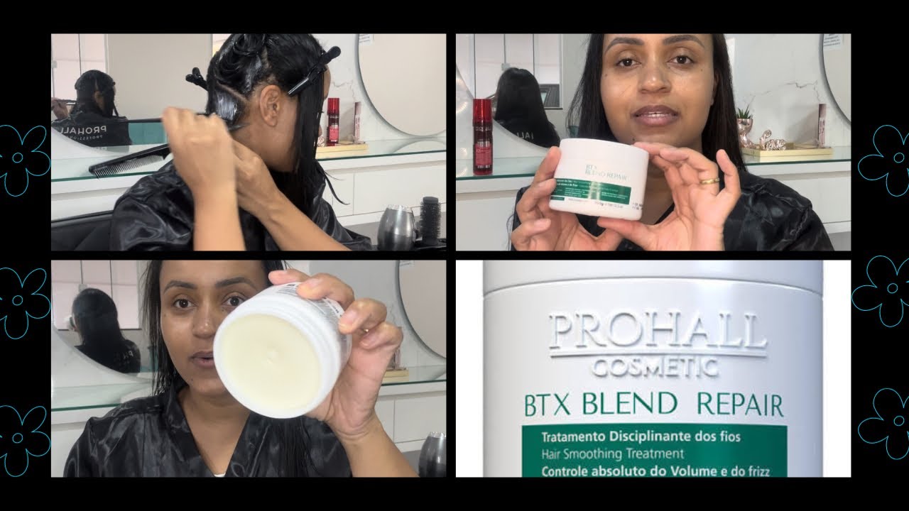 FIZ BOTOX SOZINHA NO MEU CABELO - BTX BLEND REPAIR PROHALL COSMÉTICOS