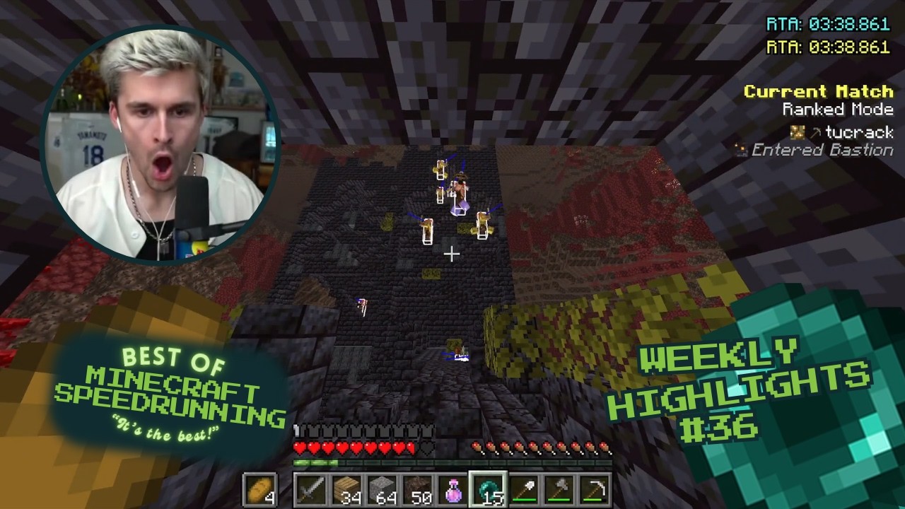 Minecraft Speedrunning Clips to Watch While Awaiting Direction