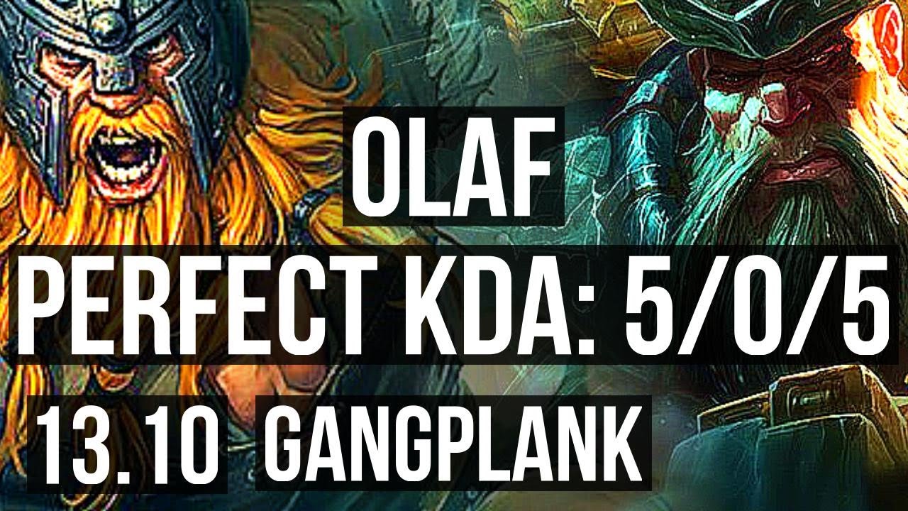OLAF vs GP (TOP) | 5/0/5, 69% winrate | KR Master | 13.10