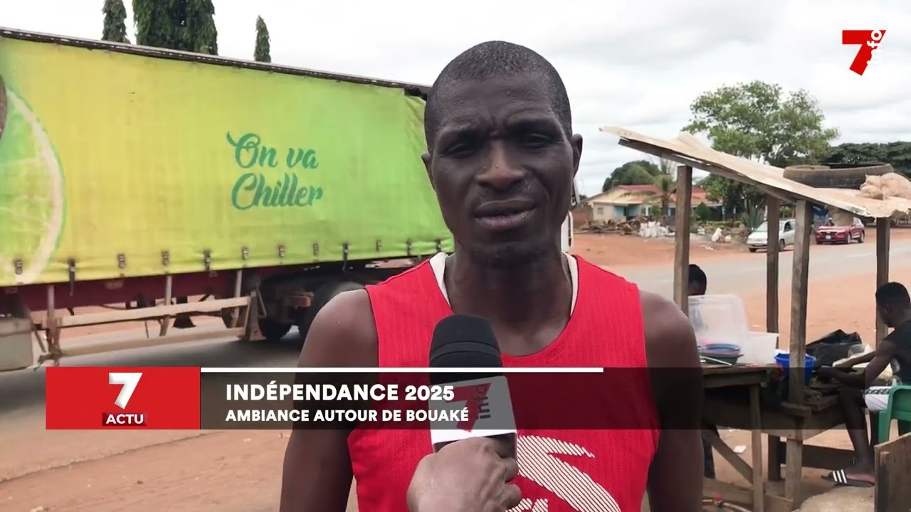 Indépendance 2025 : Ambiance autour de Bouaké