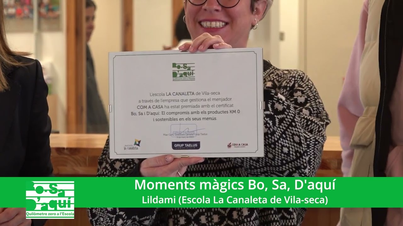 Lildami a l'escola La Canaleta de Vila-seca