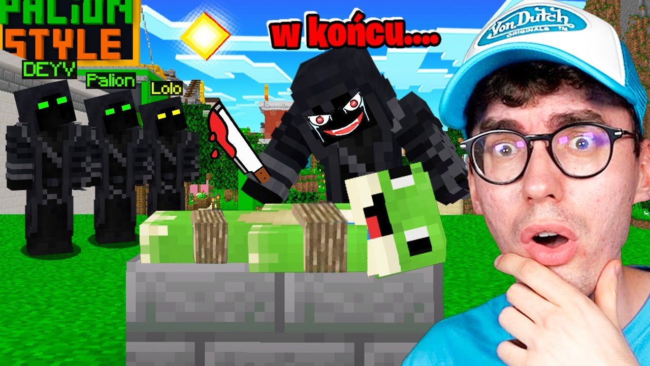 ODDALIŚMY SZTUCZNEGO MNIE dla PRZEŚLADOWCY w Minecraft! (ryzyko)