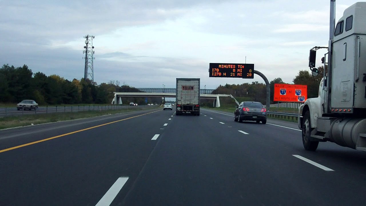 Interstate 71 - Ohio (Exits 94 to 101) northbound