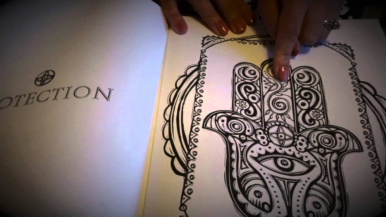 ASMR | Adult Coloring Book | Sacred Symbols (Whispering, Soft Speaking, Tapping)