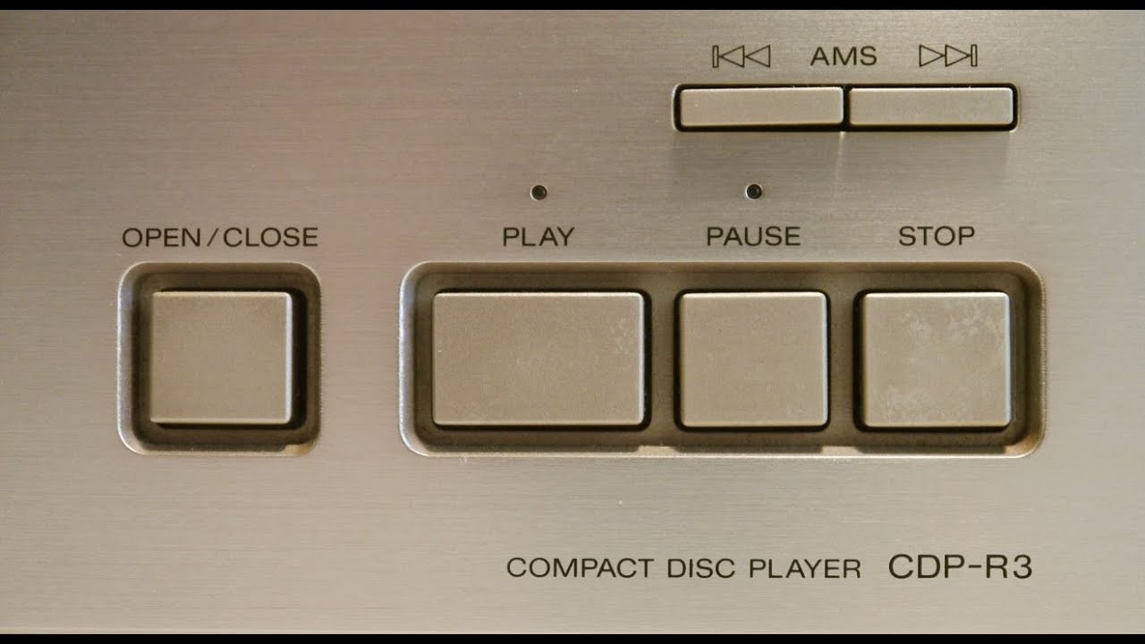 SONY CDP-R3. Новогоднее знакомство