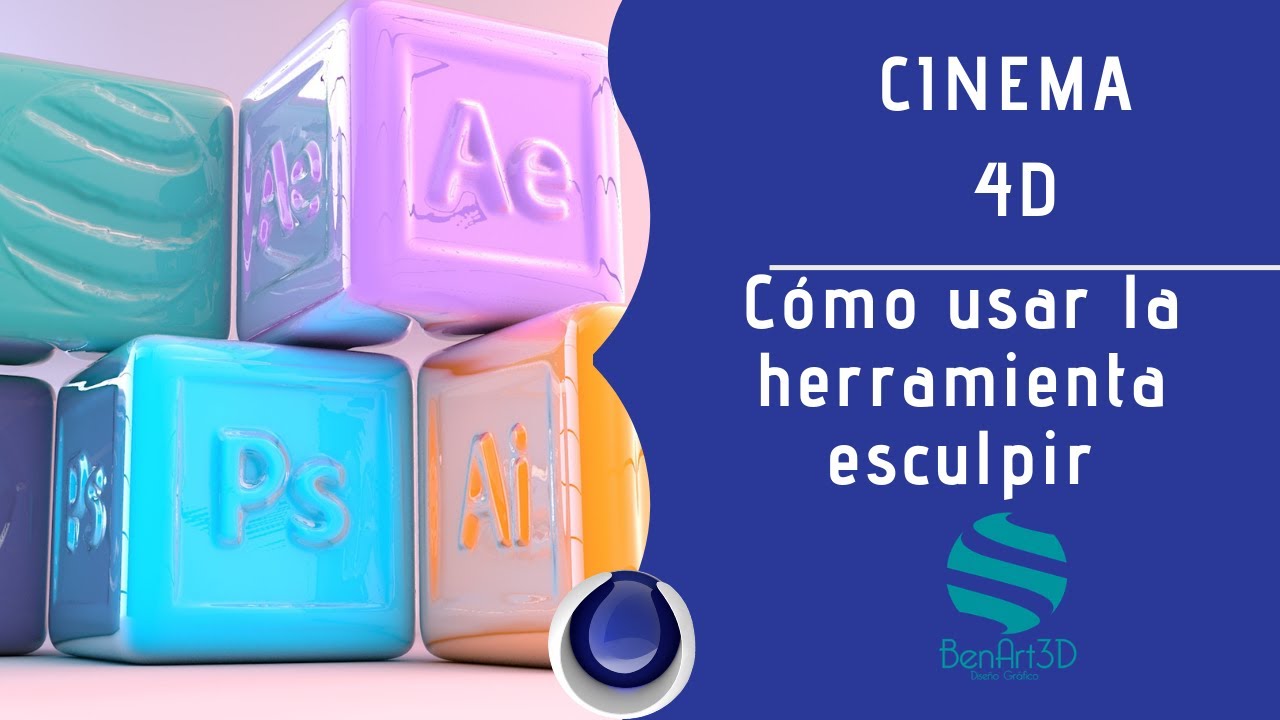 👁️&zwj;🗨️ C&oacute;mo usar la herramienta esculpir en Cinema 4D 👁️&zwj;🗨️