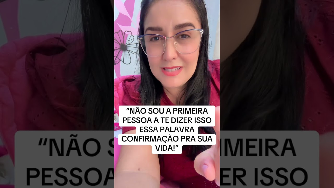 NÃO SOU A PRIMEIRA PESSOA A TE DIZER ISSO ‼️