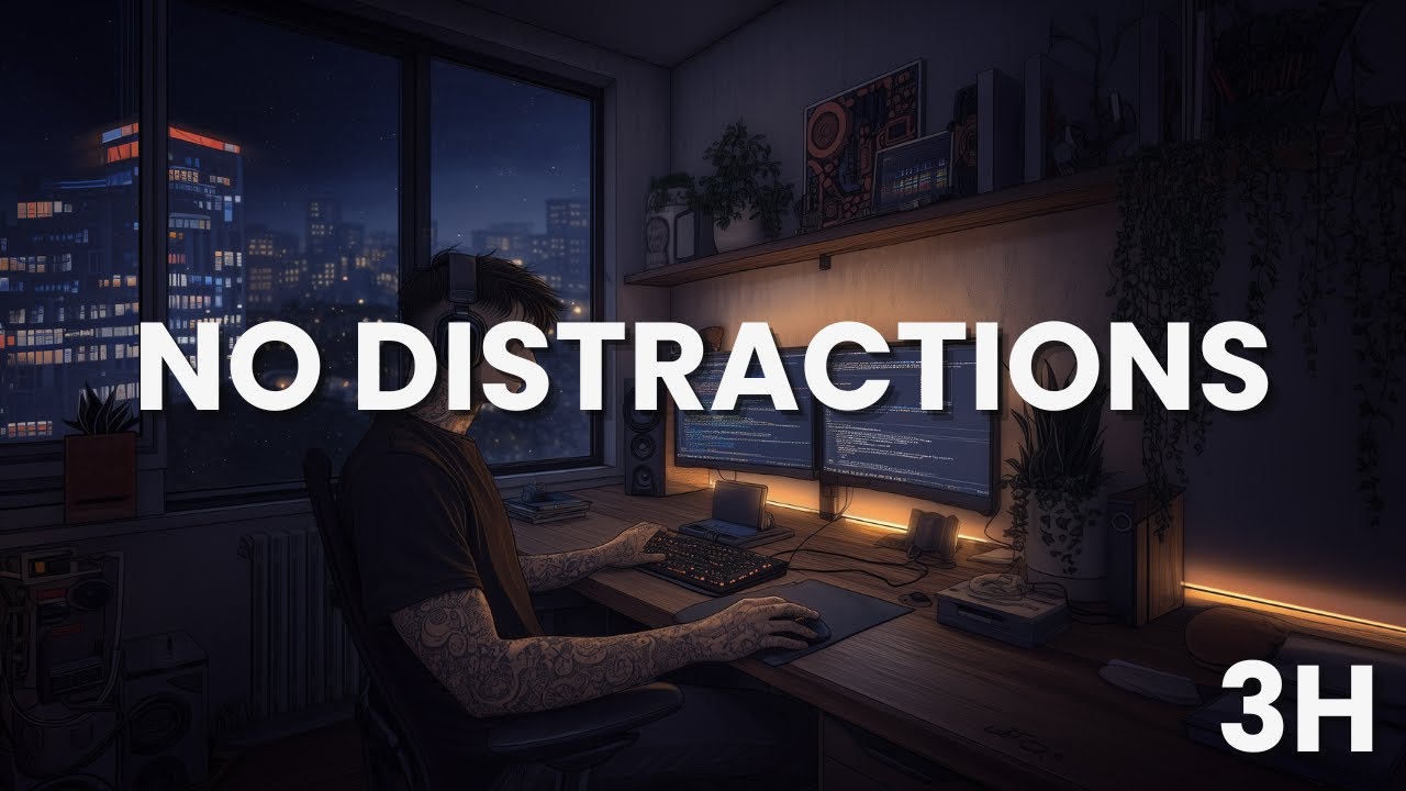 How Focus Comes Back When You Reduce Noise | Night Debug — Coding Lo-Fi | 3H