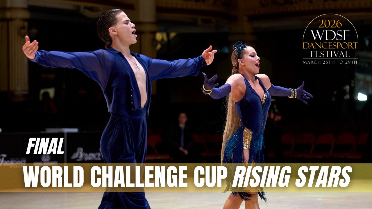 THE FUTURE STARS! LATIN FINAL  | WDSF World Challenge Cup Rising Stars - Winter Gardens 2026