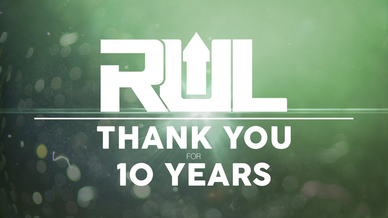 Happy 10 Year Anniversary ReadyUpLive from Liz, Raptor & Apple