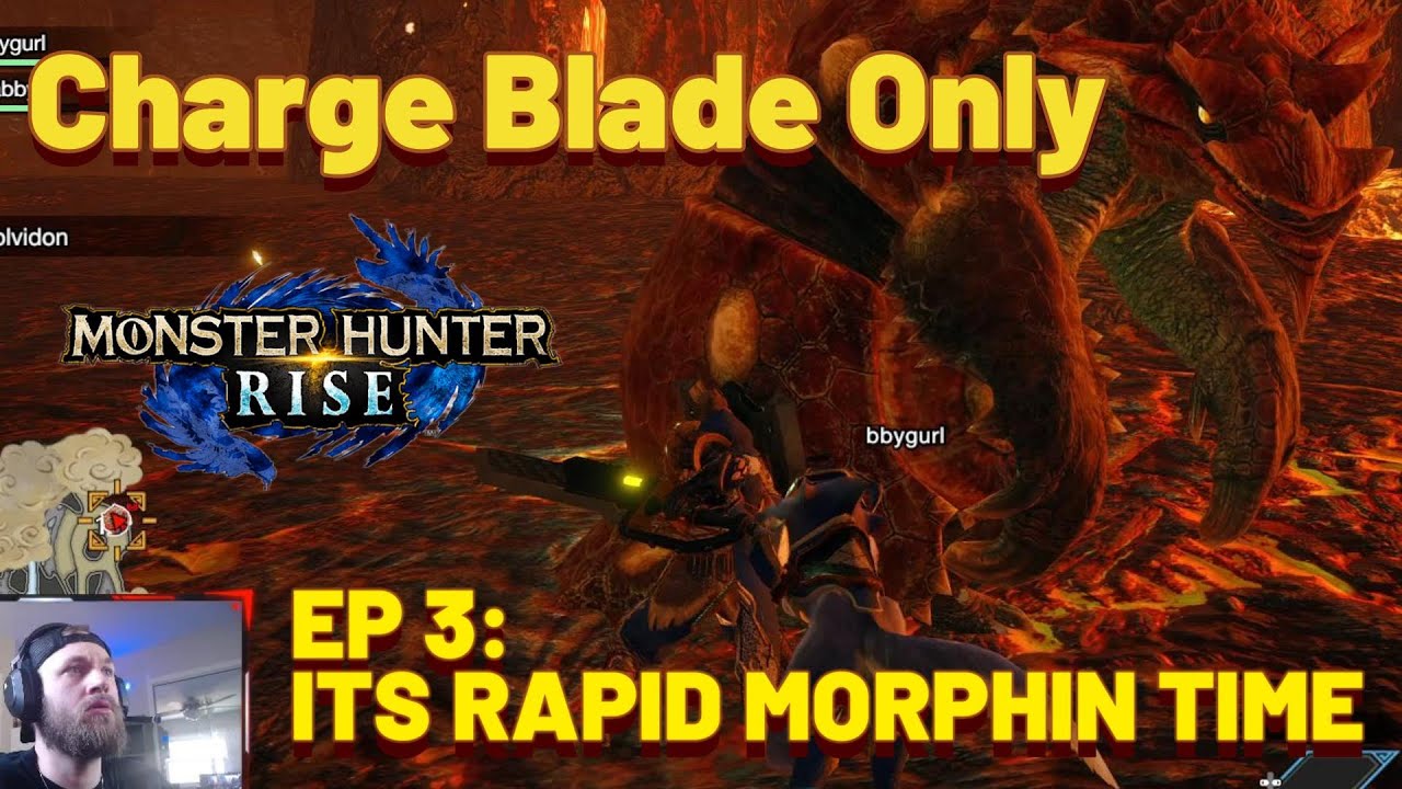 Charged to Perfection: Episode 3 -Besting the Volvidon and Barroth for the Ideal Charge Blade Armor!