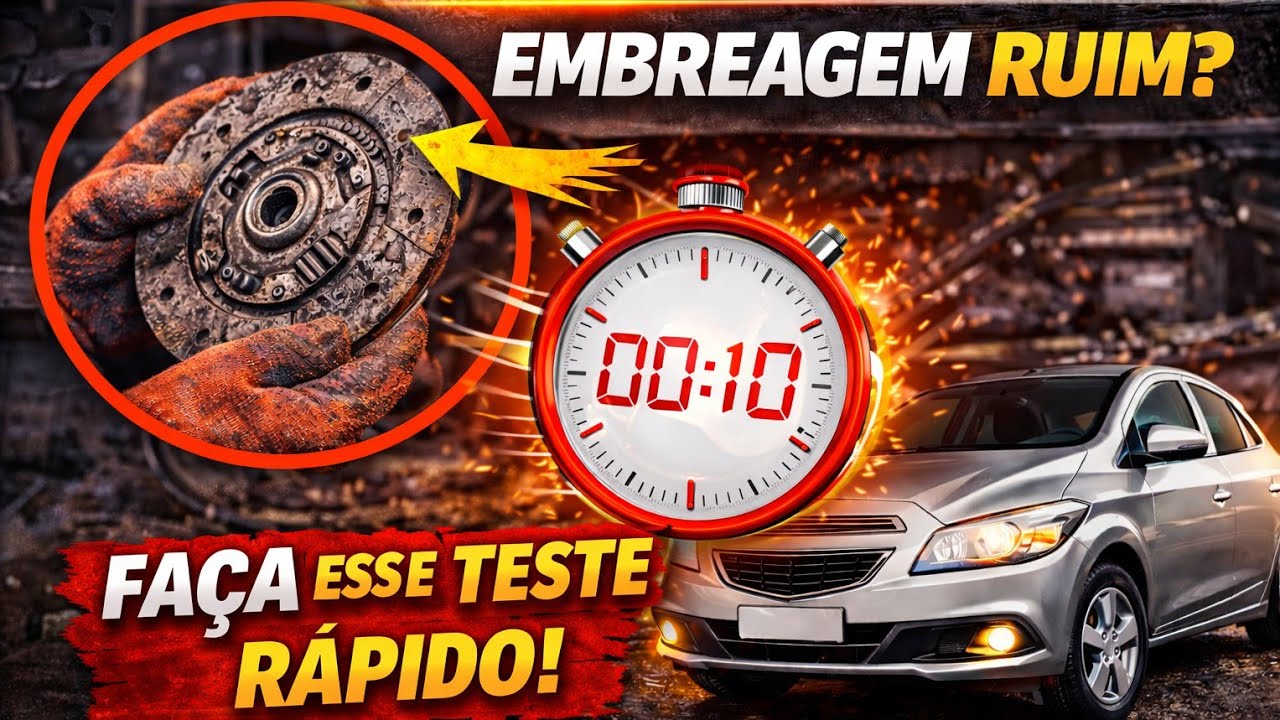 Embreagem ruim? Faça um teste rápido e fácil!