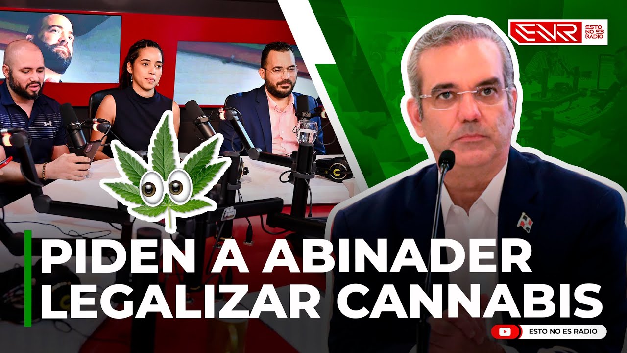 PIDEN AL PRESIDENTE ABINADER CREAR FORO PARA LEGALIZAR CANNABIS EN RD (CANNARED)