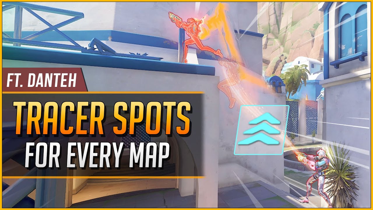 1+ TRACER BLINKS for EVERY MAP ft. Danteh
