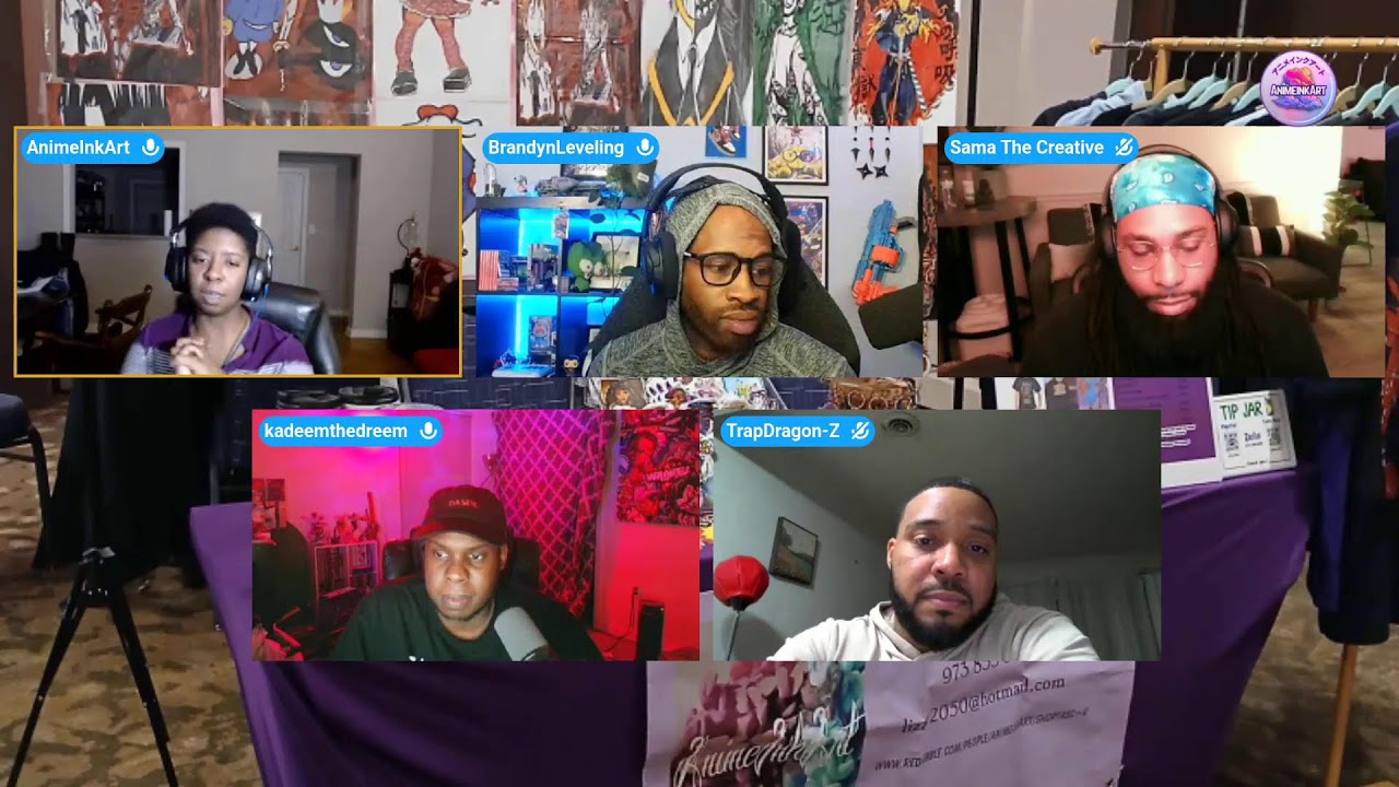 AnimeInkArt Live Talks with Urbansama