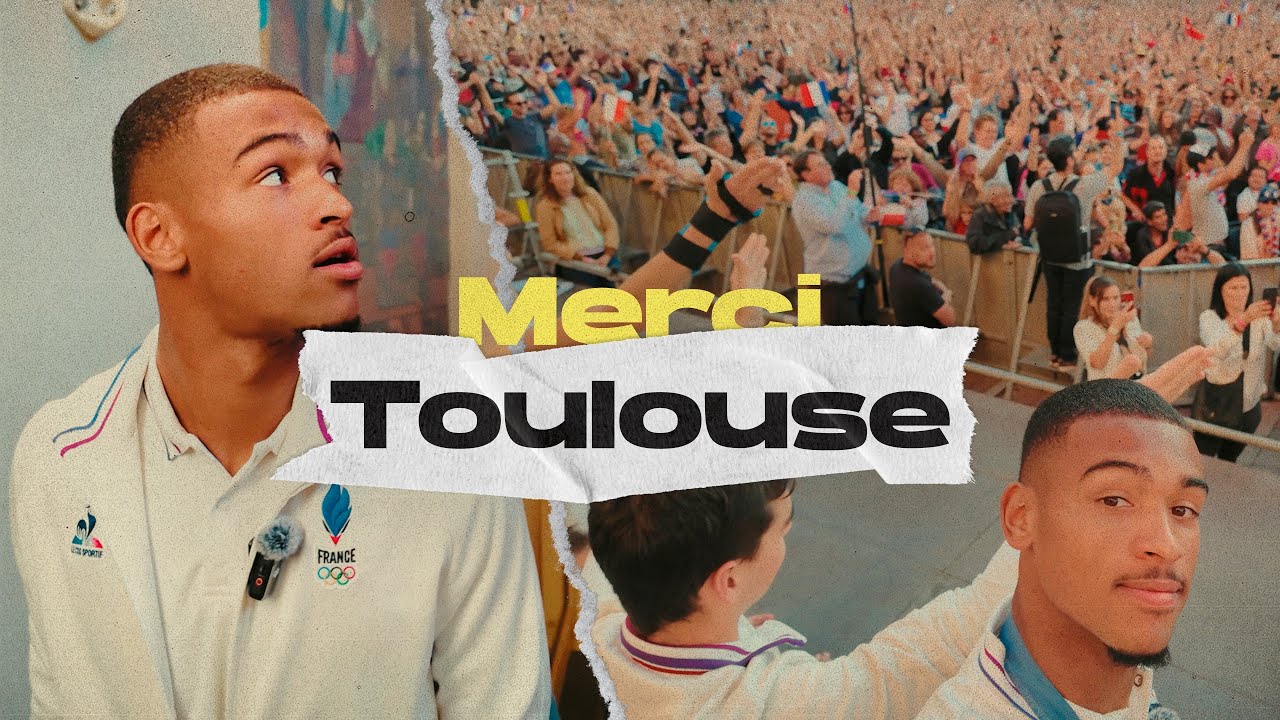 VLOG | Cérémonie JO 2024 à Toulouse : Avec les Champions Olympiques & les Athlètes Toulousains #LVDG
