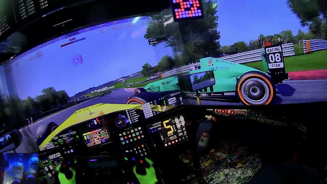 RaceRoom Ranked FOV en Primera persona Race Brands Hatch Tatus F4