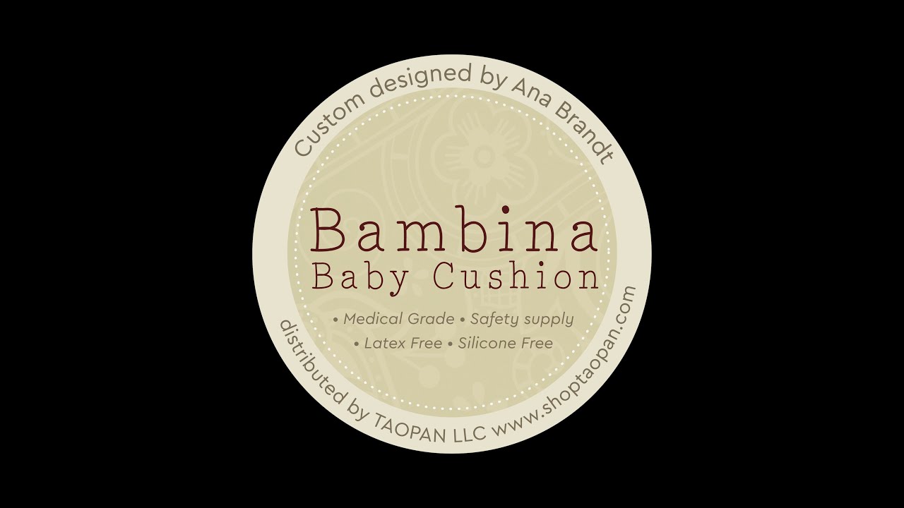 The Bambina Baby Cushion by Ana Brandt