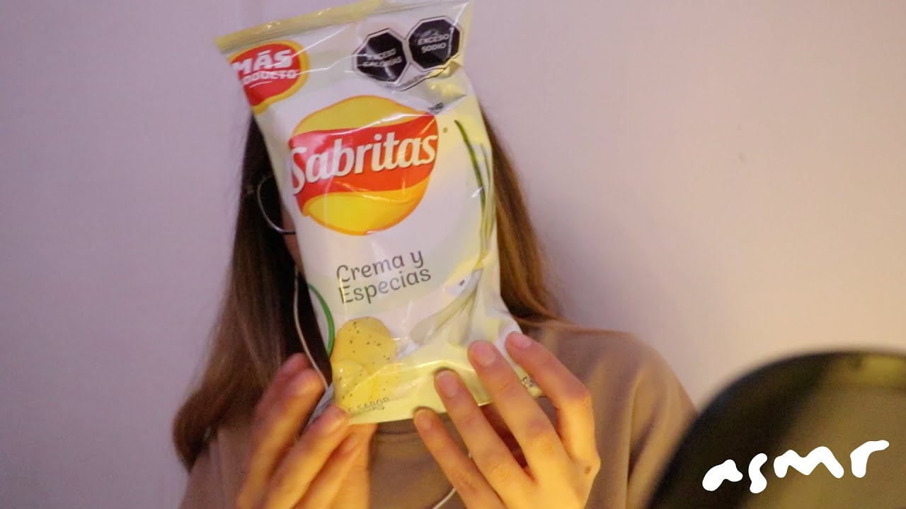 ASMR comiendo mis papas favoritas 🥔+ chisme claro k zi