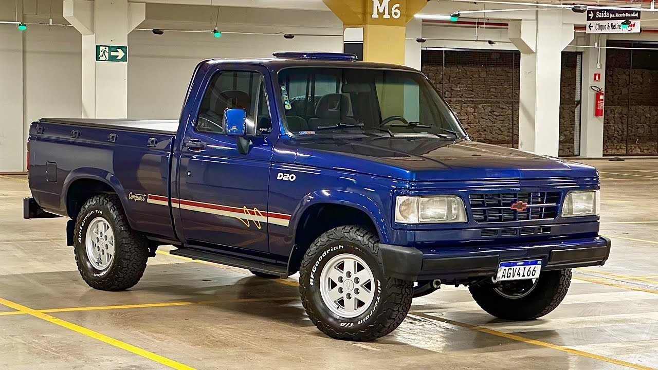 Chevrolet D20 Conquest 1996: O Último Gigante de uma Era Inesquecível