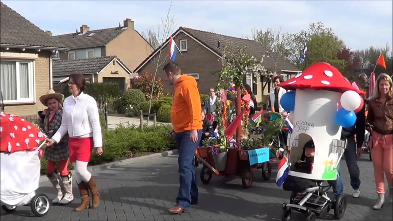 koninginnedag optocht Krabbendijke